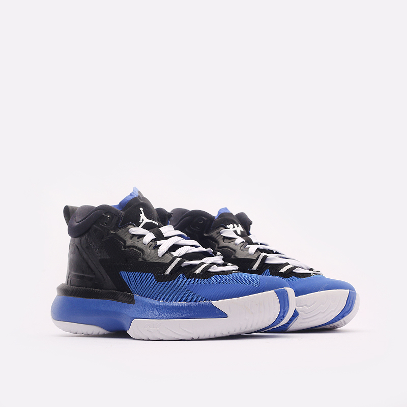 женские синие баскетбольные кроссовки Jordan Zion 1 GS DA3131-004 - цена, описание, фото 2